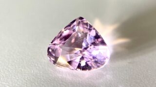 【ルビー/クンツァイト/アイリスクォーツ】内径約15cm 浄化済み No,407 クンツァイト（カリフォルニアン・アイリス） | differencee（ディファ